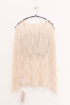 SWAYING 25 Spring/Summer Diamond Check Cardigan SW-SW25SS1T23C2 Apricot SW25SS1T23C1